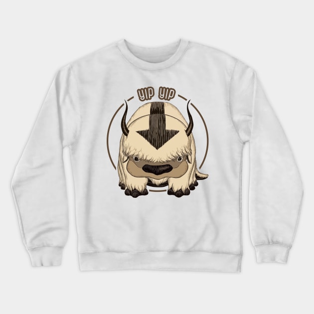 Apa yip-yip Crewneck Sweatshirt by iniandre